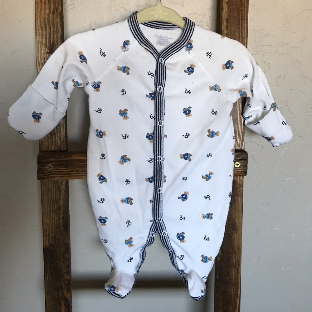 New Ralph Lauren Footie Pajama